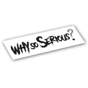 naklejki tuningowe naklejka Why so serious