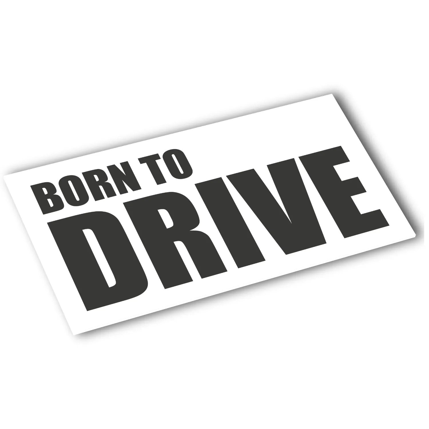 Naklejka Born to drive w1