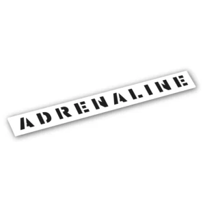 Naklejka Adrenaline